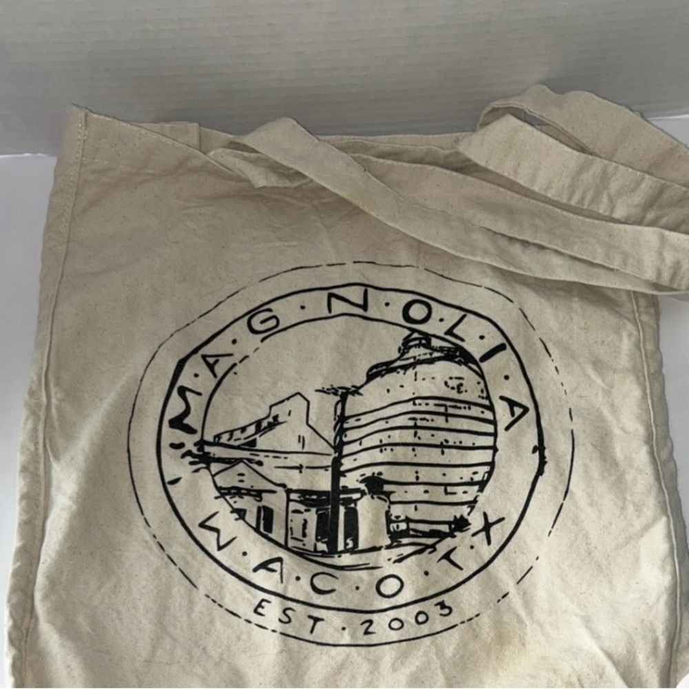 Magnolia Waco Canvas Tote Bag - Cream